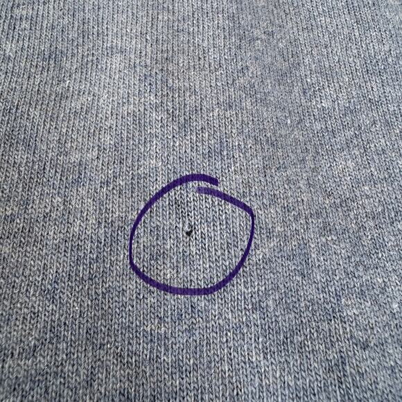 Maus & Hoffman Cashmere Sweater Vest Scotland 44 Grunge Preppy Trashed Blue - Picture 10 of 10